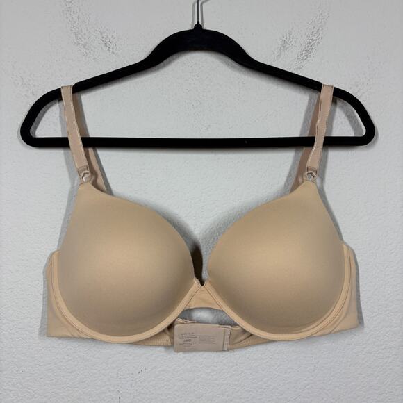 Soma Size 38D Embraceable Push Up Bra Tan Underwire Adjustable Straps 012204 - Picture 1 of 9